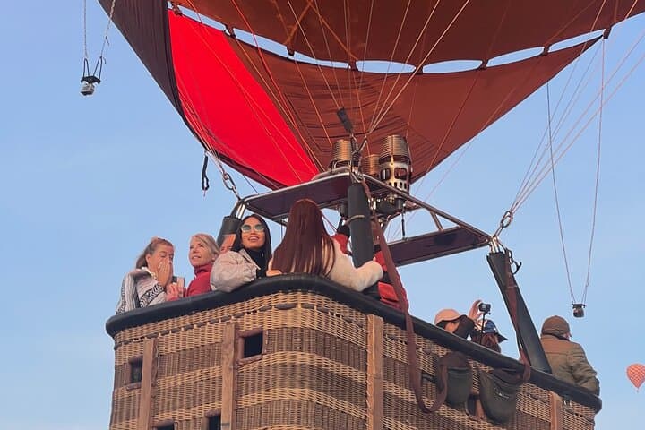 Sunrise Hot Air Balloon Over Teotihuacan — Pyramids From Above photo 3