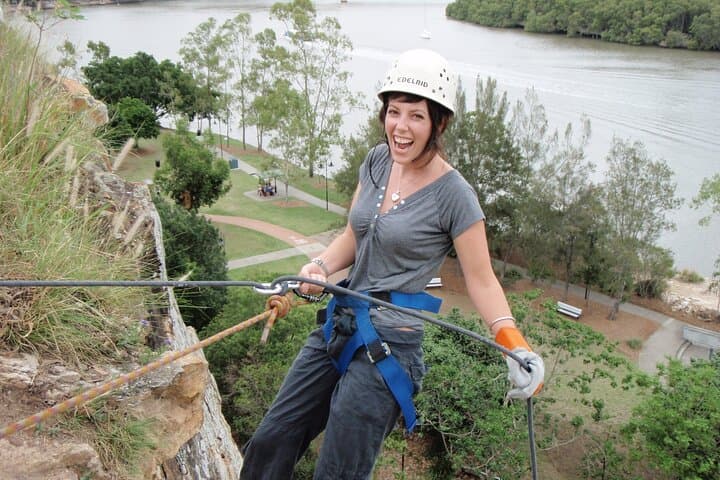 Twilight Abseil at Kangaroo Point Cliffs — Night Abseiling Over the Brisbane River photo 2