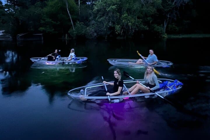 Clear Kayak Sunset and Glow Tour on Rainbow River (Dunnellon, FL) photo 3