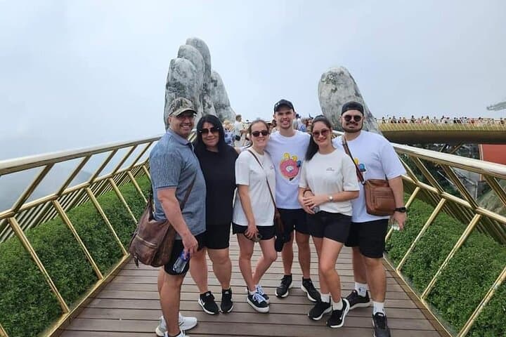 Golden Bridge & Monkey Mountain Private Tour — Ba Na Hills Cable Car, French Village and Giant Buddha