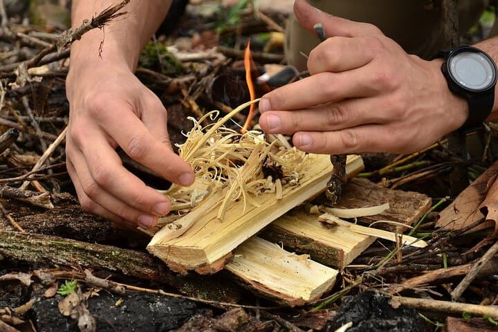 Lapland Bushcraft & Survival Day Camp: Firecraft, Navigation & Fishing
