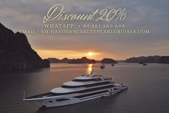 Scarlet Pearl Cruise: 2-Day Ultra-Luxury Catamaran in Lan Ha Bay photo 1