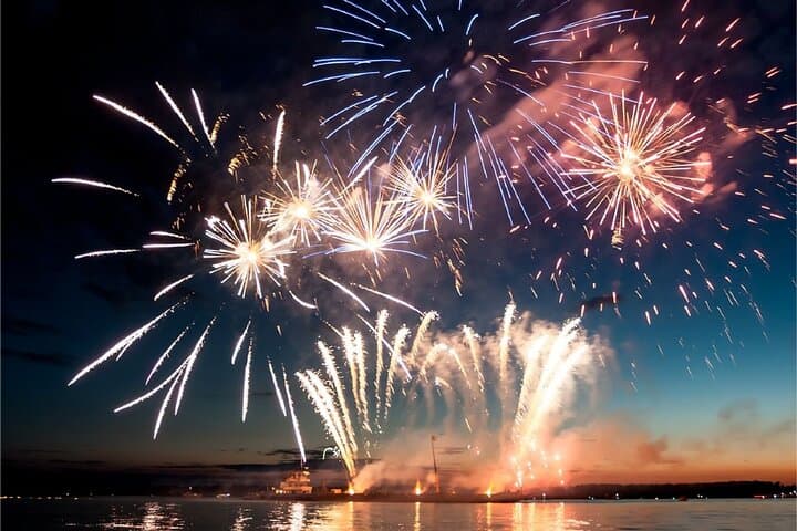 Chicago Fireworks Dinner Cruise on the River: Plated Meal & Navy Pier Views