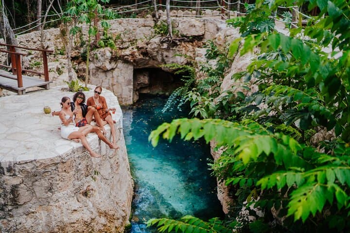 Swim Four Cenotes at Casa Tortuga Park — Guided Cenote Tour Near Tulum photo 3