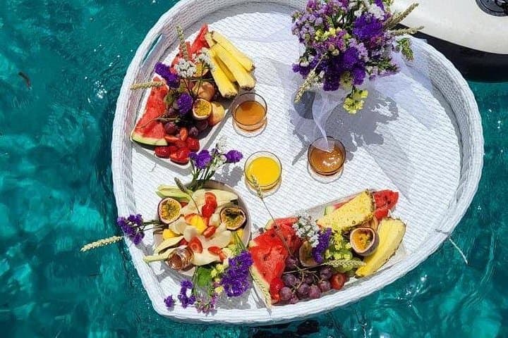 Sunset Cruise to Rhenia & Little Venice — Mykonos Swim, Paddle & Wine photo 3