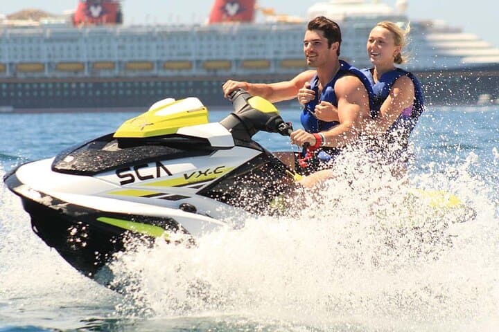 Medano Beach Jet Ski Adventure: 60-Min Wave Runner Ride in Cabo San Lucas