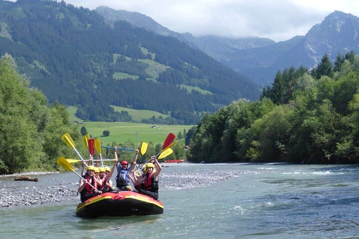 Family Rafting on the Iller River: Beginner Whitewater Adventure near Sonthofen photo 2