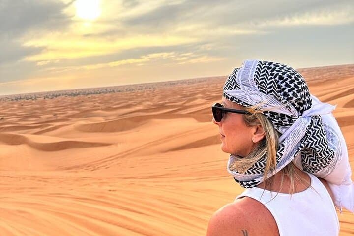 Evening Dubai Red Desert Safari: Dune Bashing, Camel Ride & Bedouin Dinner photo 3