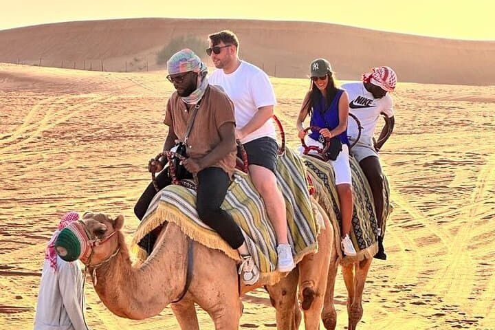 Evening Dubai Red Desert Safari: Dune Bashing, Camel Ride & Bedouin Dinner photo 2