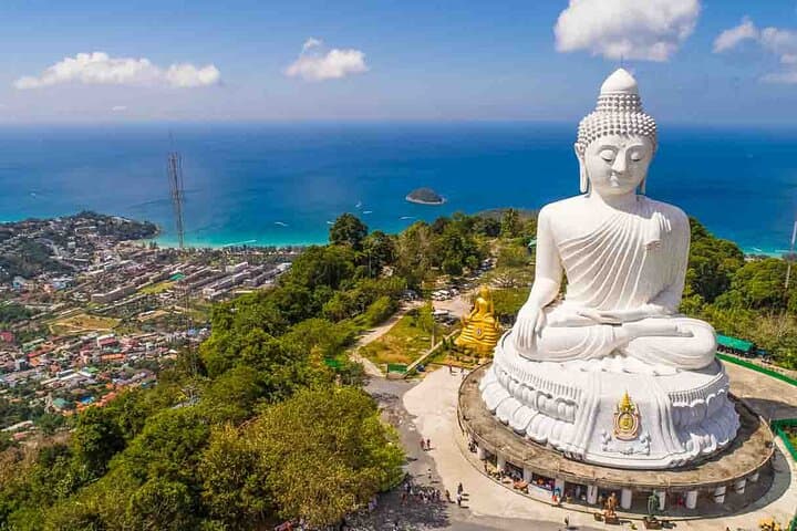 Phuket Half-Day Coastal Circuit: Karon Viewpoint, Big Buddha & Wat Chalong photo 2