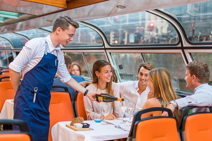 Twilight Dinner Canal Cruise in Amsterdam: 4-Course Meal with Drinks photo 4