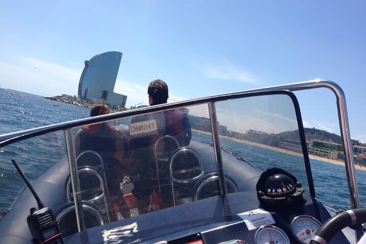 High-Speed Powerboat Ride from Port Vell — 1-Hour Barcelona Coast Experience photo 5