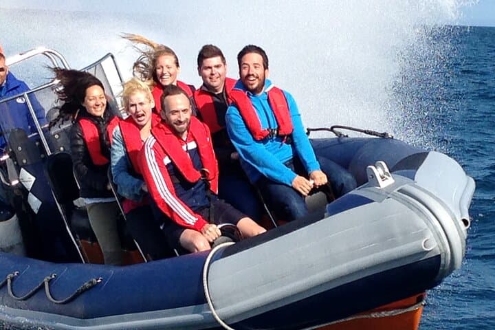 High-Speed Powerboat Ride from Port Vell — 1-Hour Barcelona Coast Experience