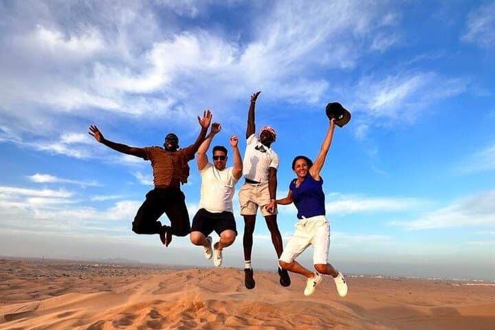 Dubai Evening Desert Safari: Dune Bashing, Camel Ride & Bedouin Camp Experience