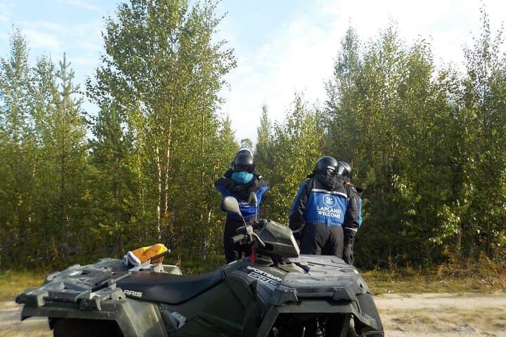 ATV Quad Bike Experience in Rovaniemi Pine Forests photo 2