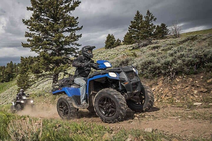ATV Quad Bike Experience in Rovaniemi Pine Forests