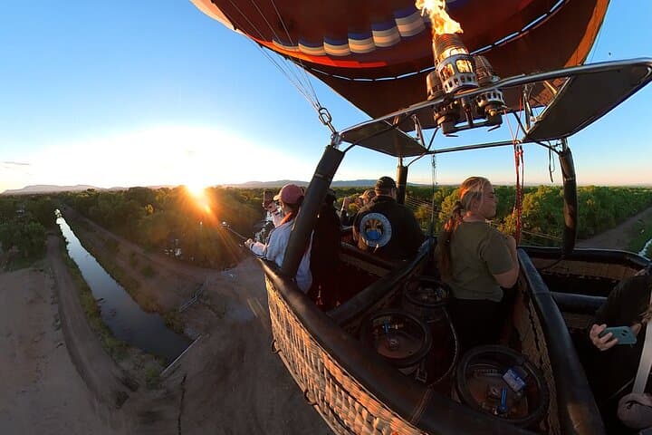 Sunrise Hot-Air Balloon Flight Over the Rio Grande River Valley photo 5