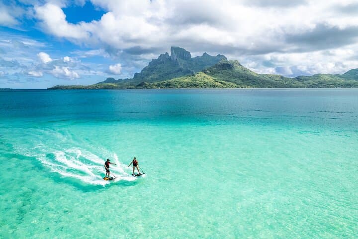 Jetboard Lessons in Bora Bora: Private Motorized Surfing on the Lagoon photo 5