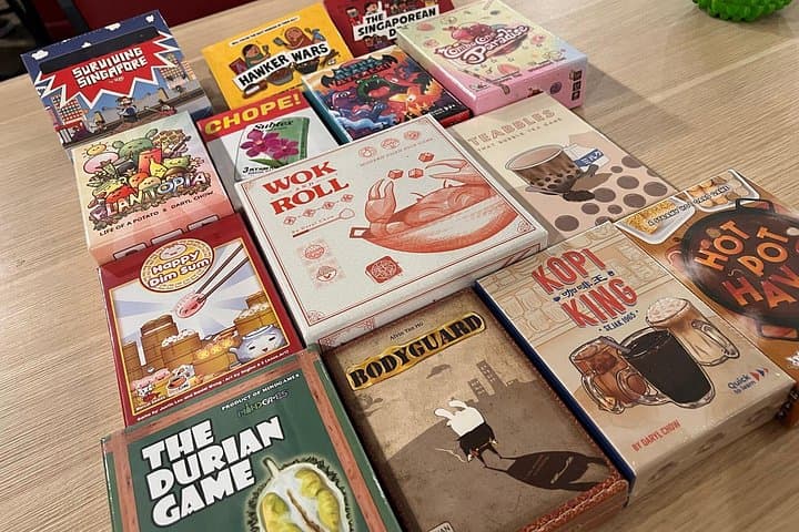 Board Game Adventures: Singapore Edition — Play Local Games & Taste Hawker Flavors photo 2