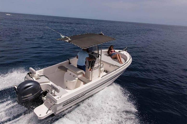 Santorini 5-Hour Self-Drive Boat Rental: Caldera, Coves & Snorkeling photo 6