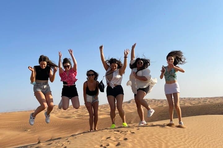 Dubai Evening Desert Safari: Dune Bashing, Camel Ride & BBQ Dinner