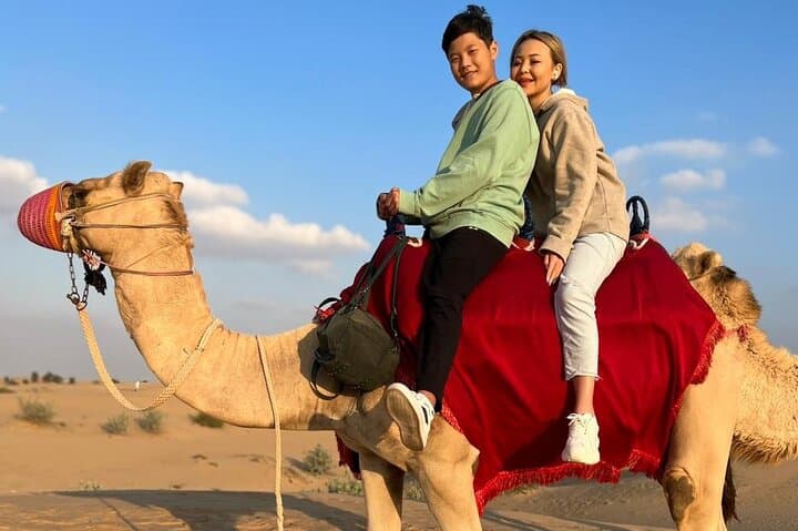 Dubai Evening Desert Safari: Dune Bashing, Camel Ride & BBQ Dinner photo 2