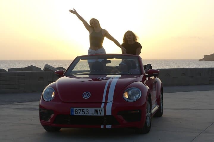 Sunset VW Beetle Convertible Tour — West Coast of Gran Canaria