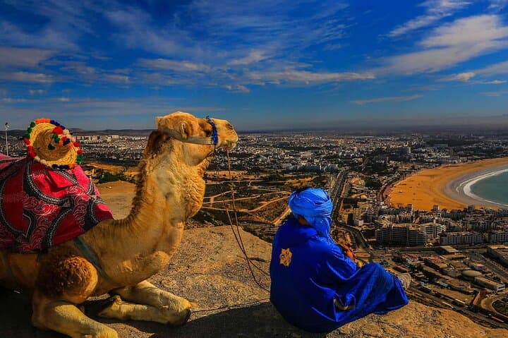Agadir City Tour — Harbor Life, Argan Oil & Oufella Panorama photo 2