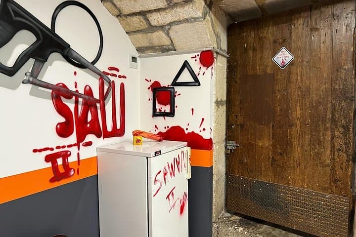 Saw2 vs Squid Game Escape Room Montpellier — 60-Minute Private Thriller photo 3