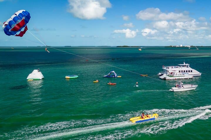 Key West All-Inclusive Watersports Adventure: Jet Ski, Parasail, Snorkel & Lunch photo 3