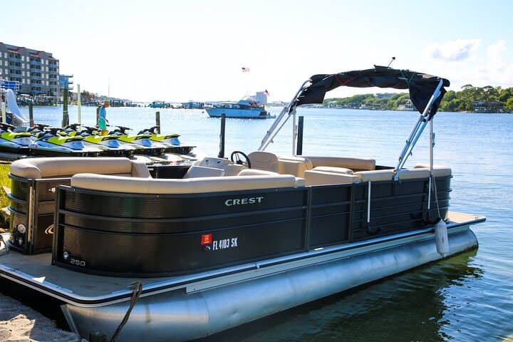 12-Person Crab Island Pontoon Rental: Choctawhatchee Bay Day Cruise from Okaloosa Island photo 3