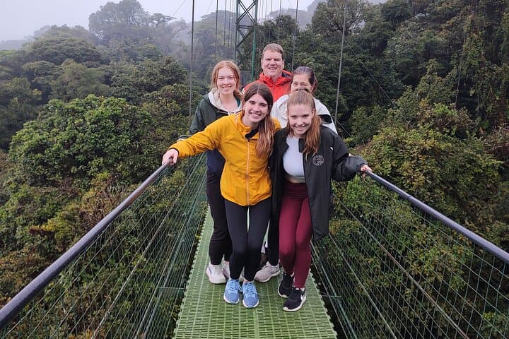 Monteverde Canopy Experience — Hanging Bridges, Sloth Sanctuary & Butterfly Garden