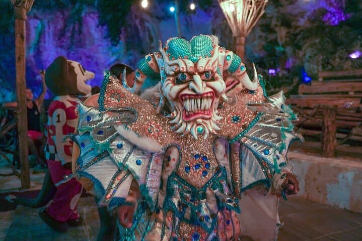 Half-Day Nightfall Buggy Tour & Cenote Swim in Punta Cana — Taino Village and Carnival photo 6