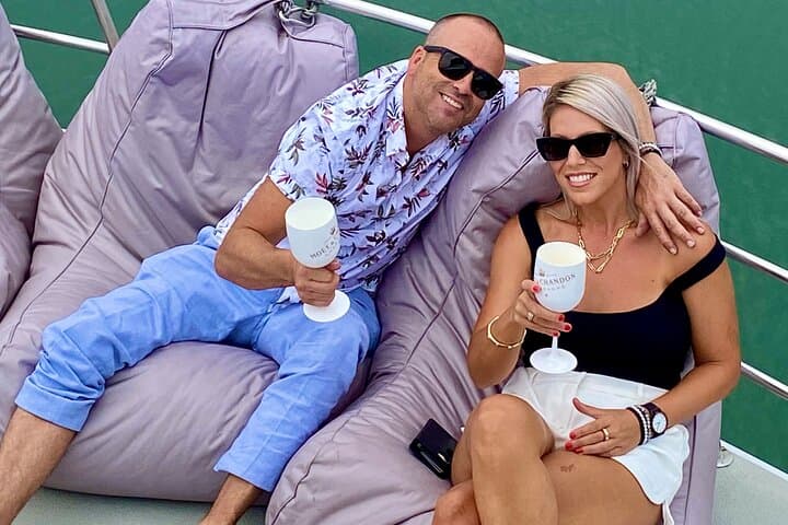 Morning Champagne River Cruise Mooloolaba — Luxury Sunshine Coast Boat Charter photo 4