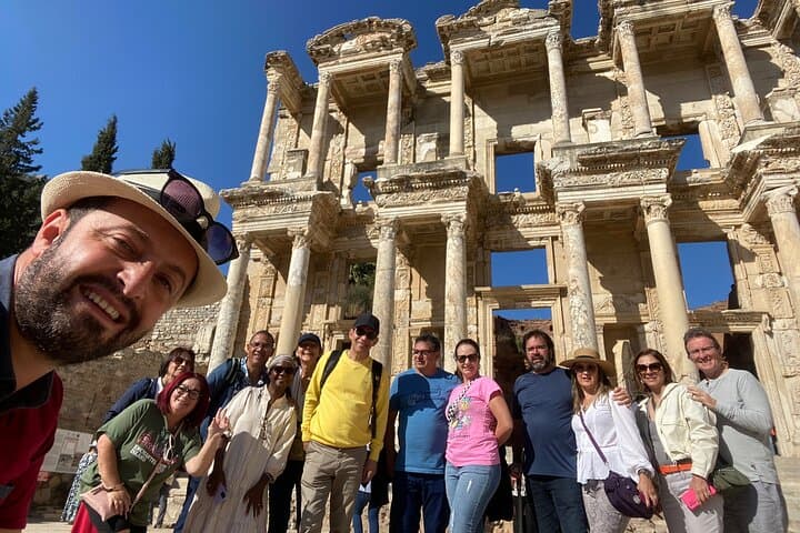 Affordable Ephesus Tour from Kusadasi: Library of Celsus, Temple of Artemis & Terrace Houses