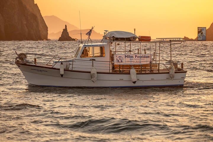 Private Full-Day Cruise from Pollonia to Polyaigos — Snorkel, Fish & Explore Caves