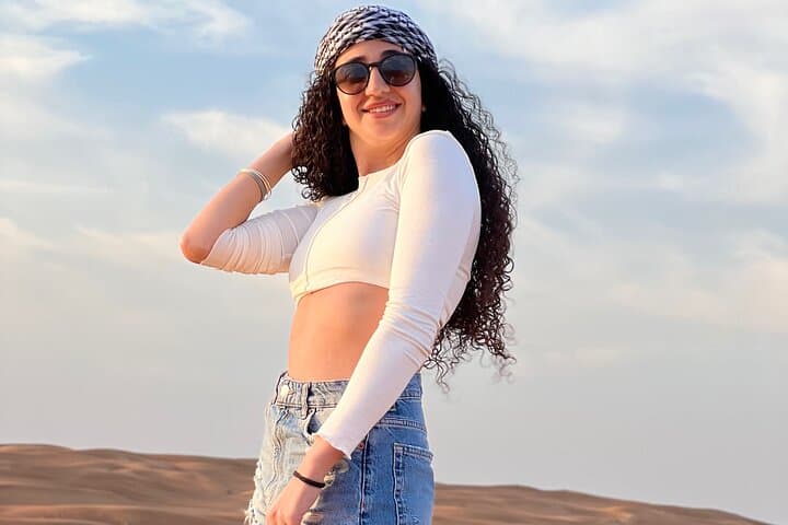 Morning Red Dune Safari Dubai: Sandboarding, Dune Bashing & Camel Ride photo 3
