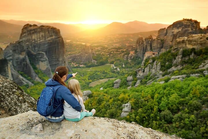 Meteora Sunset Tour: Monasteries & Hermit Caves near Kalambaka
