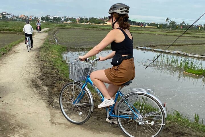 Hoi An Countryside Biking, Buffalo Ride & Bamboo Boat Day Tour photo 1