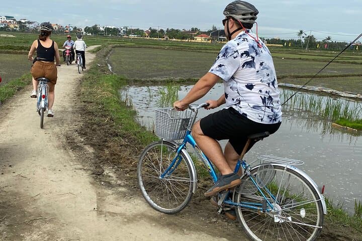 Hoi An Countryside Biking, Buffalo Ride & Bamboo Boat Day Tour photo 3