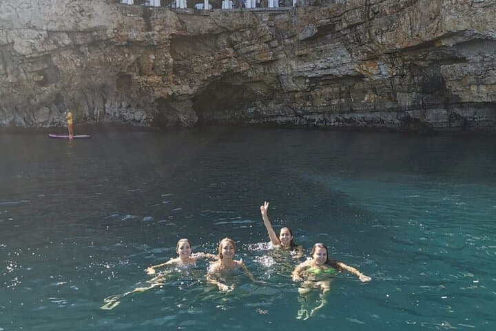Polignano Cave Boat Tour: Snorkel, Grotto Views & Aperitivo from Cala Ponte photo 4