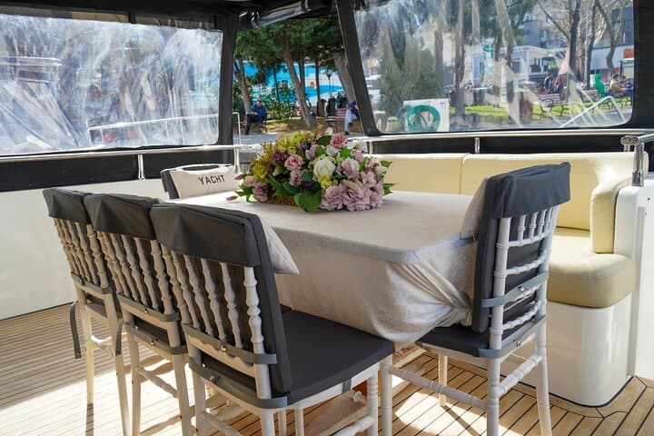 Bosphorus Luxury Yacht Cruise: Private 2-Hour Scenic Charter from Kabataş photo 4
