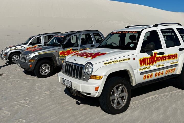 Jeep 4x4 Adventure on Atlantis White Sand Dunes, Cape Town