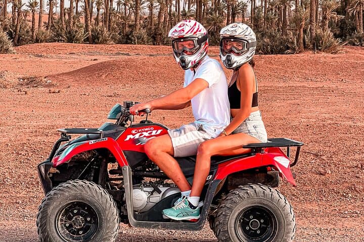 Sunset Quad Bike Adventure in Marrakech's Palmeraie photo 3