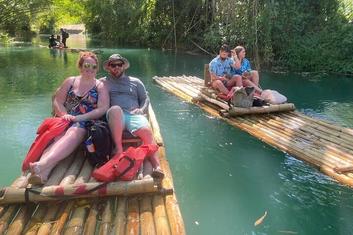 Martha Brae Rafting and Ocho Rios Blue Hole: Full-Day Adventure from Montego Bay