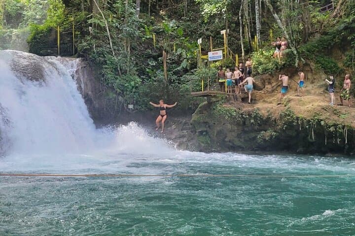 Martha Brae Rafting and Ocho Rios Blue Hole: Full-Day Adventure from Montego Bay photo 2