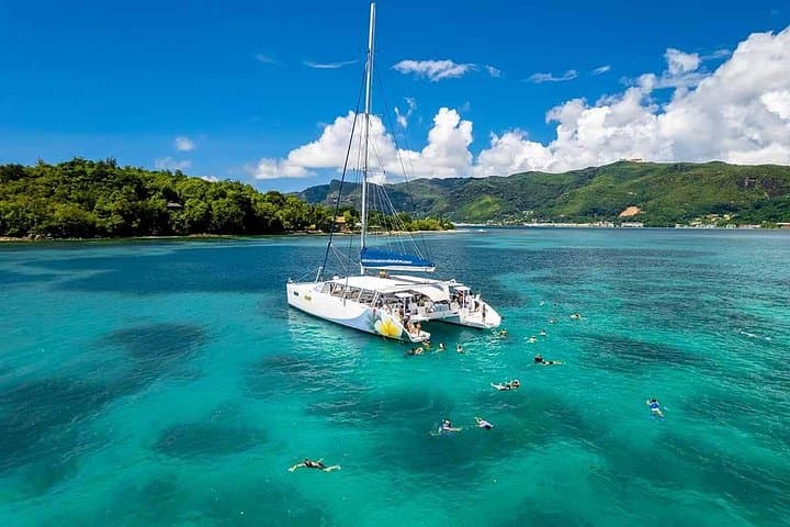 Explore Sainte Anne Marine Park: Snorkel Coral Reefs and Meet Giant Tortoises on Moyenne Island