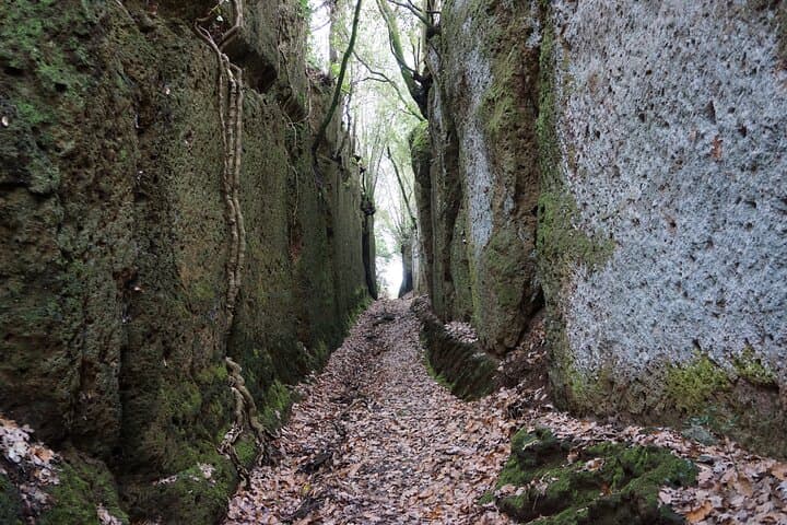 Trekking Norchia Necropolis: Etruscan Tombs & Via Clodia Day Hike from Rome photo 4