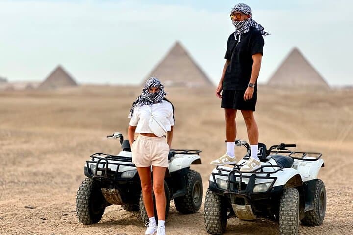 Full-Day Giza Pyramids Experience: Camel Ride, Sunset ATV & Nile Dinner Cruise photo 2