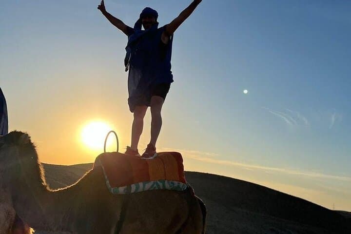Agafay Desert Sunset Camel Ride from Marrakech — Evening Dromedary Tour & Tea photo 3